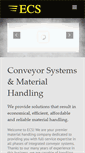 Mobile Screenshot of ecsconveyors.com