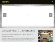 Tablet Screenshot of ecsconveyors.com